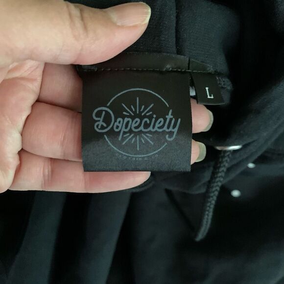 Dopeciety cropped hoodie - Picture 6 of 8